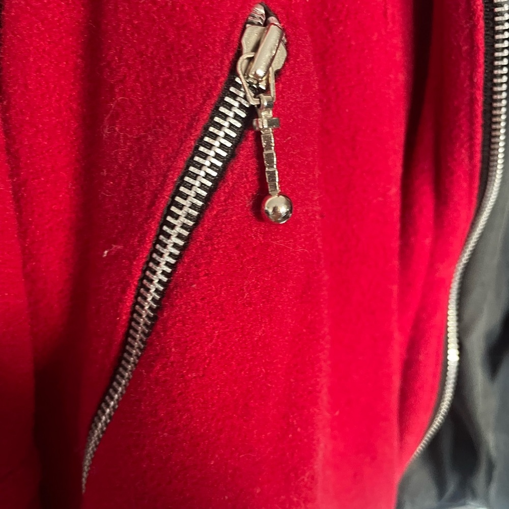 Red Zip-Up Jacket - Picture 9 of 9
